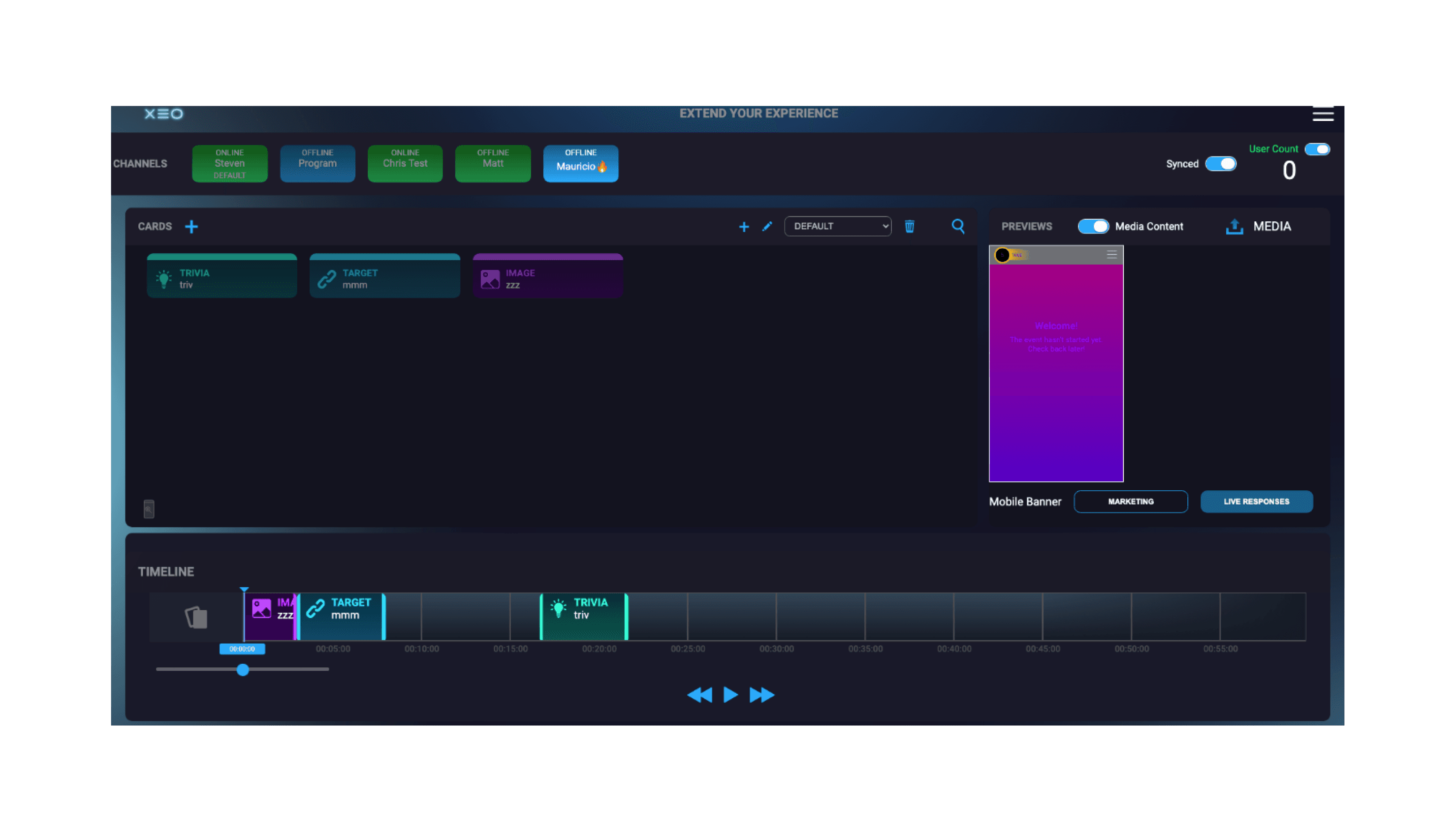 Landing Screens Map view